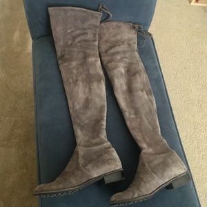 Stuart Weitzman Lowland Londra Suede OTK boots